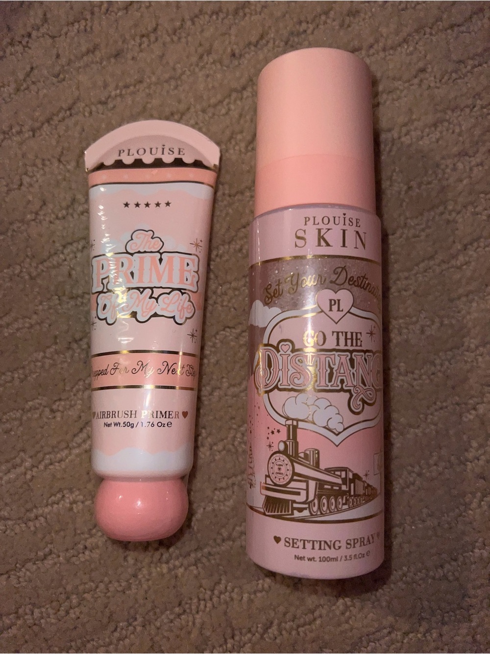 Plouise Airbrush Primer & Setting Spray Duo